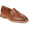 Franco Sarto Women's Edith Almond Toe Penny Loafers In Brown