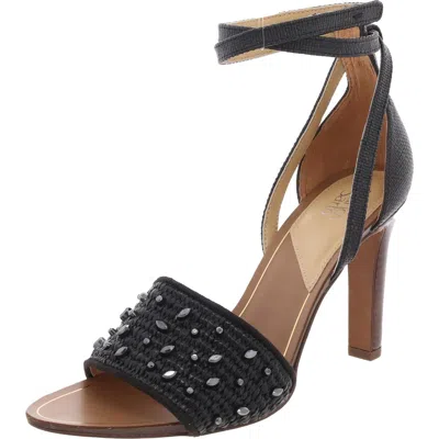 Franco Sarto Eleanor2 Womens Studded Man Made Pumps In Black