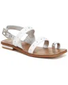 Franco Sarto Ina 2 Ankle Strap Sandals In White