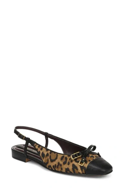 Franco Sarto Ethel Slingback Flat In Multi