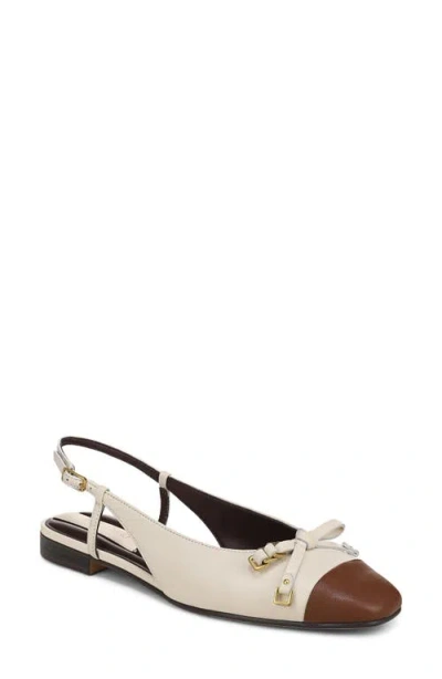 Franco Sarto Ethel Slingback Flat In Animal Print