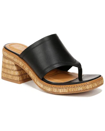 Franco Sarto Ferrara Leather Sandal In Black