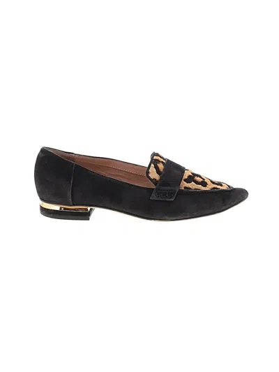 Pre-owned Franco Sarto Flats In Black