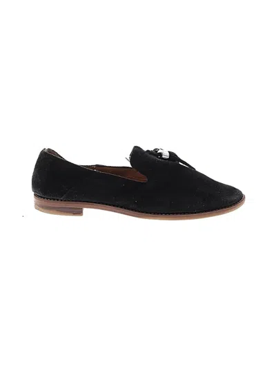 Pre-owned Franco Sarto Flats In Black