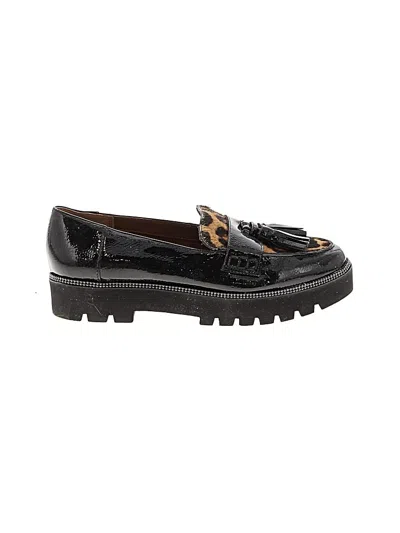 Pre-owned Franco Sarto Flats In Black