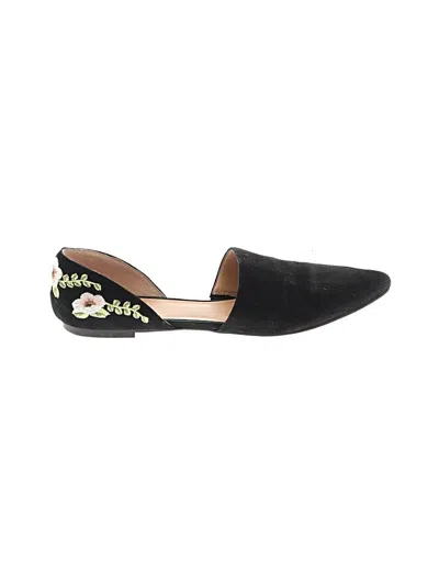 Pre-owned Franco Sarto Flats In Black