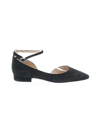 Pre-owned Franco Sarto Flats In Black