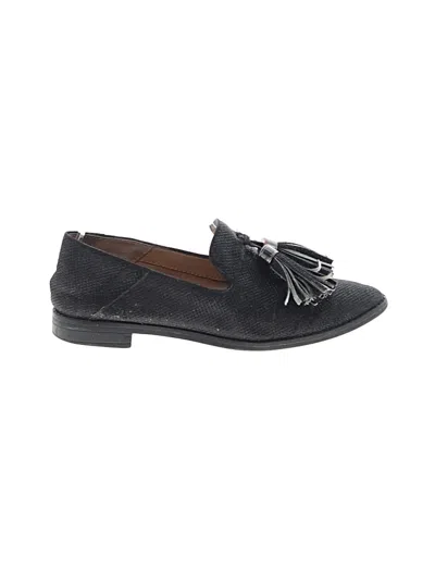 Pre-owned Franco Sarto Flats In Black