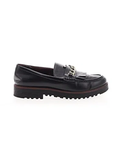 Pre-owned Franco Sarto Flats In Black