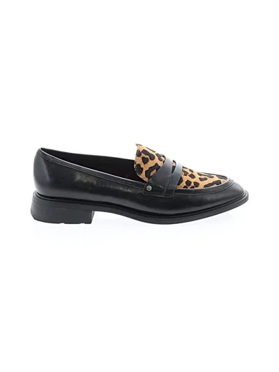 Pre-owned Franco Sarto Flats In Black