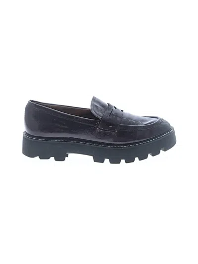 Pre-owned Franco Sarto Flats In Black