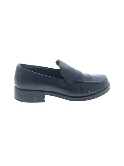 Pre-owned Franco Sarto Flats In Black