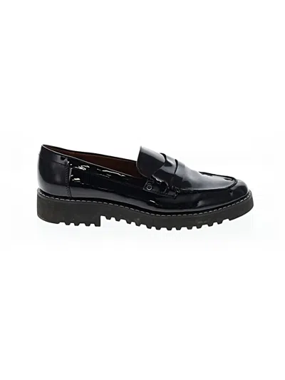 Pre-owned Franco Sarto Flats In Black