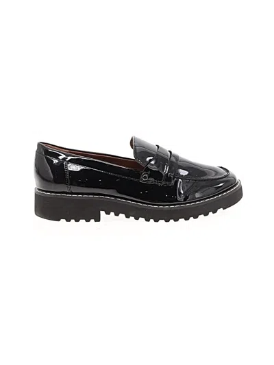 Pre-owned Franco Sarto Flats In Black