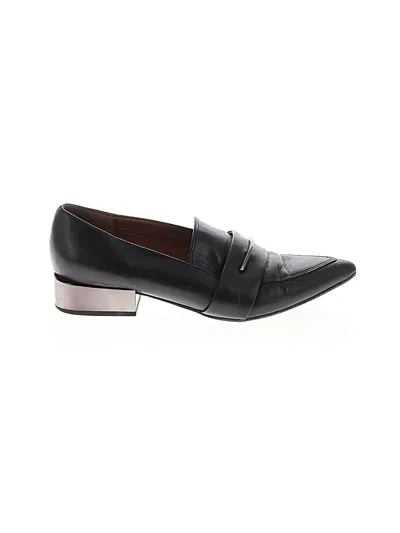 Pre-owned Franco Sarto Flats In Black