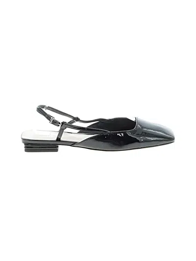 Pre-owned Franco Sarto Flats In Black