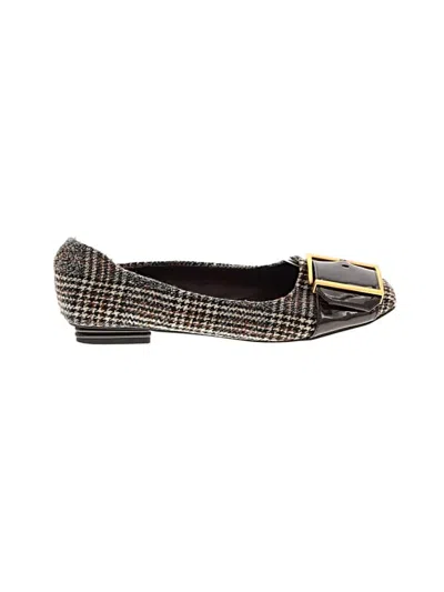 Pre-owned Franco Sarto Flats In Black