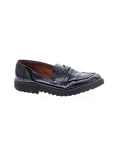Pre-owned Franco Sarto Flats In Black