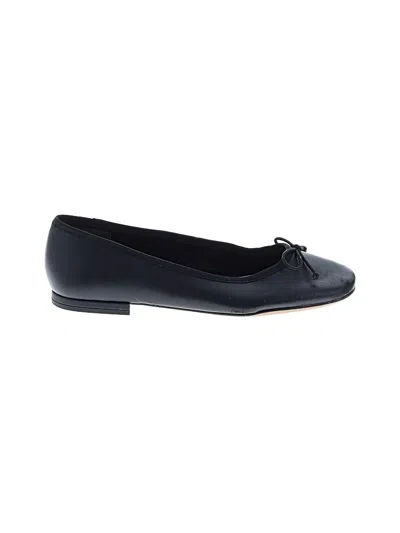Pre-owned Franco Sarto Flats In Black