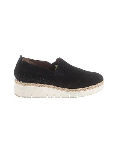 Pre-owned Franco Sarto Flats In Black