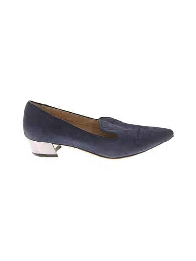 Pre-owned Franco Sarto Flats In Blue