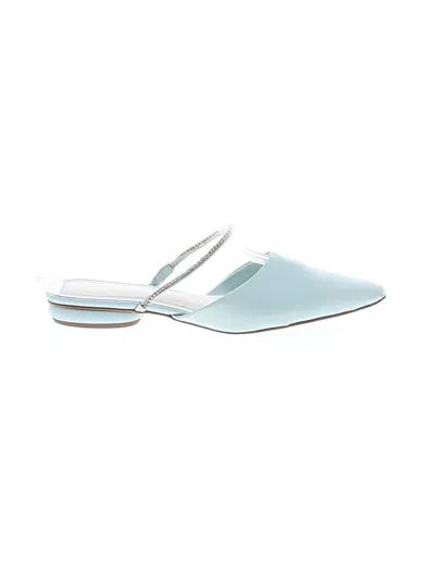 Pre-owned Franco Sarto Flats In Blue