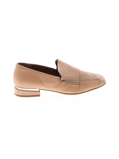 Pre-owned Franco Sarto Flats In Brown