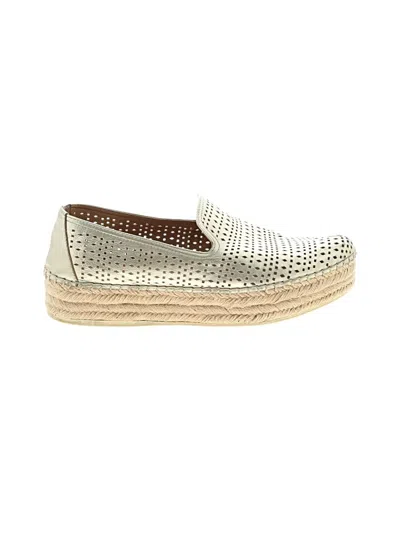 Pre-owned Franco Sarto Flats In Silver