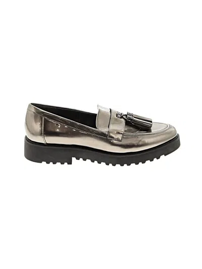 Pre-owned Franco Sarto Flats In Silver