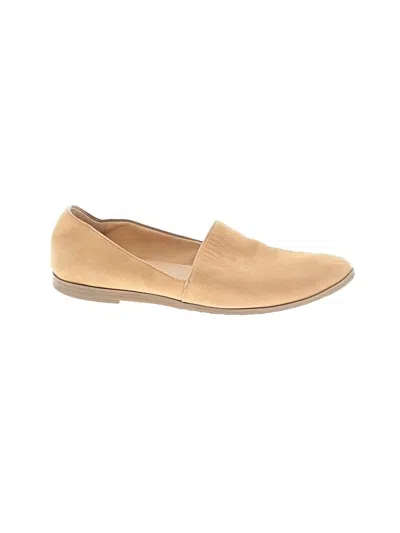 Pre-owned Franco Sarto Flats In Tan