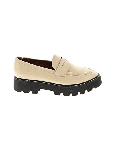 Pre-owned Franco Sarto Flats In Tan