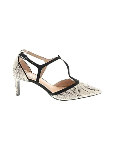 Pre-owned Franco Sarto Flats In White