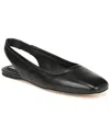 Franco Sarto Flexa Antona Leather Slingback Flat, 10, Black