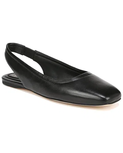 Franco Sarto Flexa Antona Leather Slingback Flat, 10, Black
