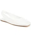 Franco Sarto Flexa Antona Flat Slingbacks In White