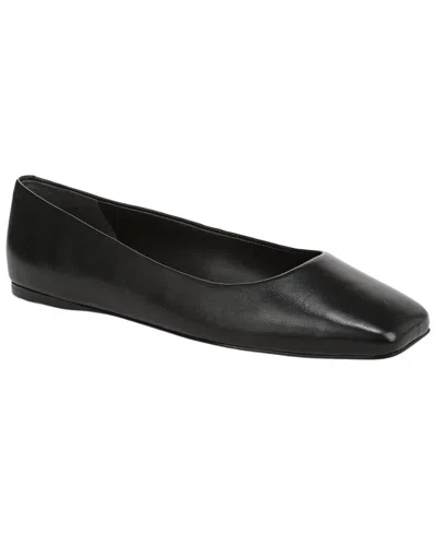 Franco Sarto Flxamaya Leather Skimmer In Black
