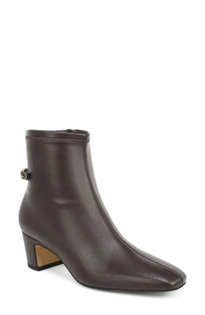 Franco Sarto Flxstina Faux Leather Bootie In Brown