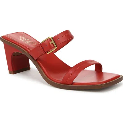 Franco Sarto Frenza Two Strap Sandal In Red