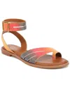 Franco Sarto Greene Ankle Strap Sandals In Multi