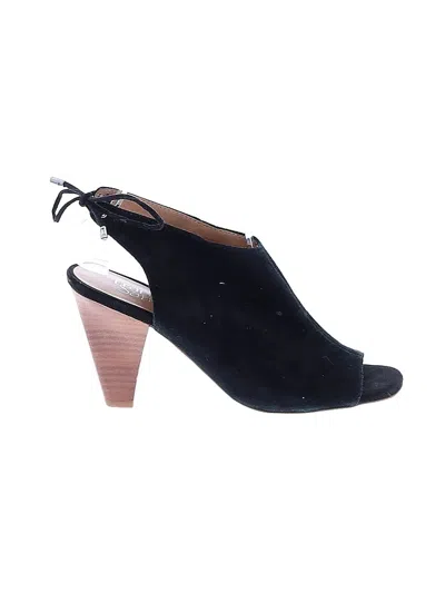 Pre-owned Franco Sarto Heels In Black