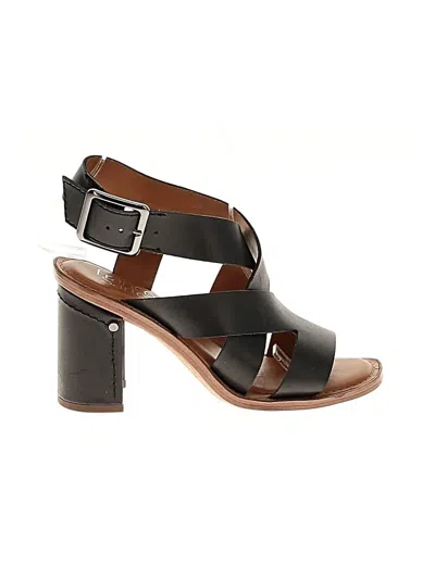 Pre-owned Franco Sarto Heels In Black
