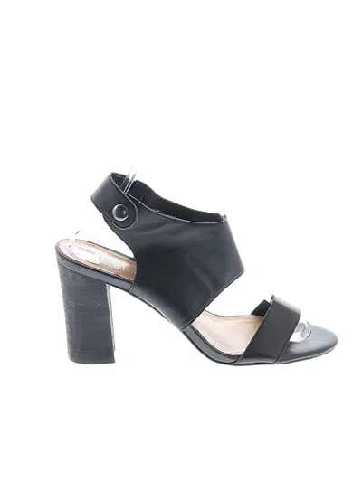 Pre-owned Franco Sarto Heels In Black