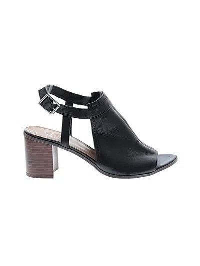 Pre-owned Franco Sarto Heels In Black