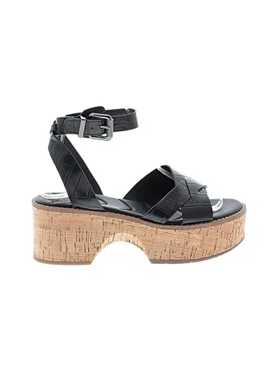 Pre-owned Franco Sarto Heels In Black