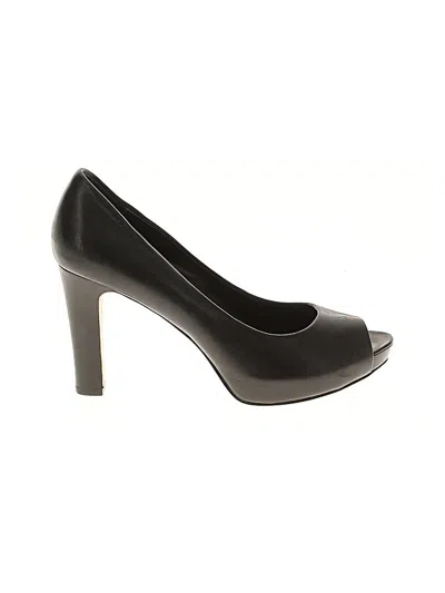 Pre-owned Franco Sarto Heels In Black