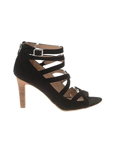 Pre-owned Franco Sarto Heels In Black