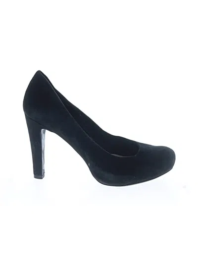 Pre-owned Franco Sarto Heels In Black