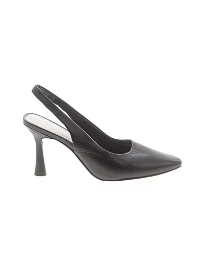 Pre-owned Franco Sarto Heels In Black