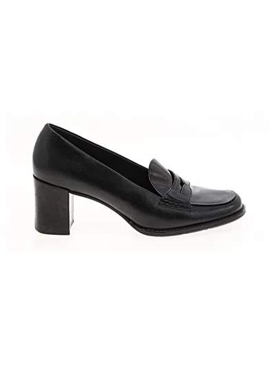 Pre-owned Franco Sarto Heels In Black