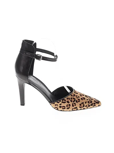 Pre-owned Franco Sarto Heels In Brown